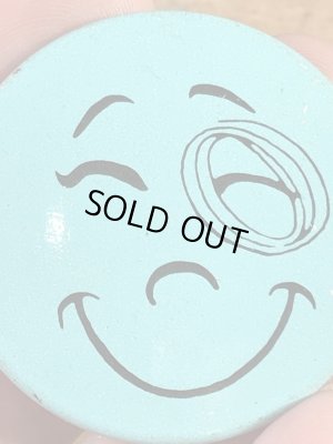 Creative Houseのスマイルの70年代ビンテージ缶バッジ