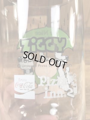 Pizza Innから配布されたZiggyの70'sヴィンテージグラス