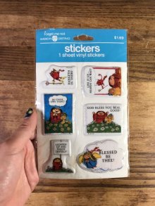 他の写真3: American Greetings “Devil & Angel” Vinyl Puff Stickers　デビル＆エンジェル　ビンテージ　パフステッカー　プクプクシール　80年代