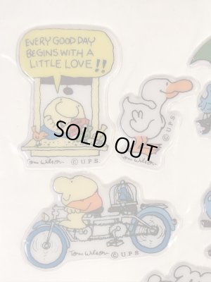 American Greetings社製のジギーの80年代ビンテージプクプクシール