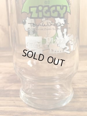 Pizza Innから配布されたZiggyの70'sヴィンテージグラス