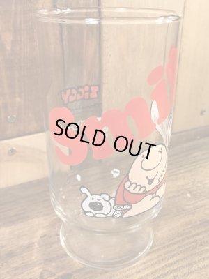 Pizza Innから配布されたジギーの70年代ビンテージガラスコップ