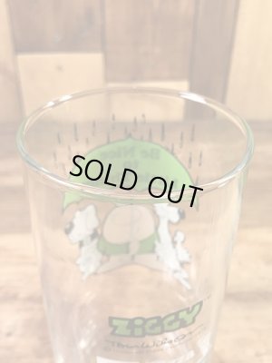 Pizza Innから配布されたZiggyの70'sヴィンテージグラス
