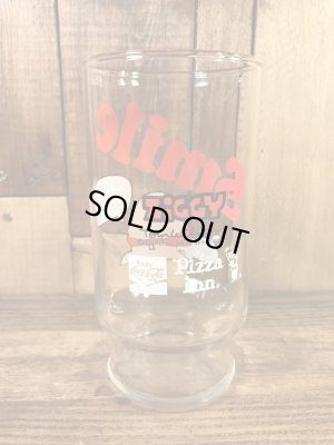 Pizza Innから配布されたジギーの70年代ビンテージガラスコップ