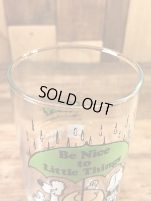 Pizza Innから配布されたジギーの70年代ビンテージガラスコップ