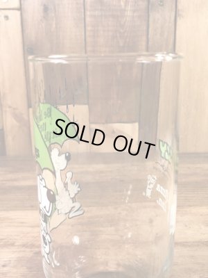 Pizza Innから配布されたジギーの70年代ビンテージガラスコップ