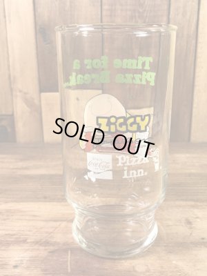 Pizza Innから配布されたジギーの70年代ビンテージガラスコップ