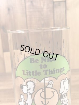 Pizza Innから配布されたジギーの70年代ビンテージガラスコップ