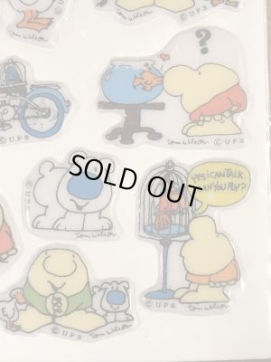 American Greetings社製のZiggyの80'sヴィンテージパフステッカー