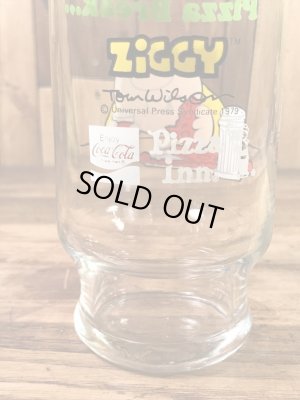 Pizza Innから配布されたZiggyの70'sヴィンテージグラス