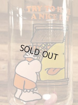 Pizza Innから配布されたジギーの70年代ビンテージガラスコップ