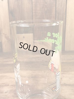 Pizza Innから配布されたジギーの70年代ビンテージガラスコップ