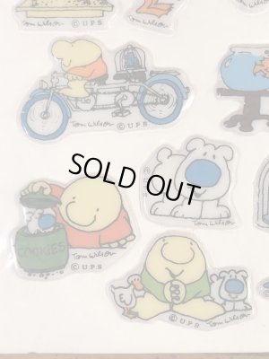 American Greetings社製のジギーの80年代ビンテージプクプクシール