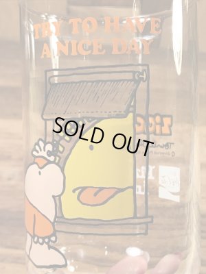 Pizza Innから配布されたZiggyの70'sヴィンテージグラス