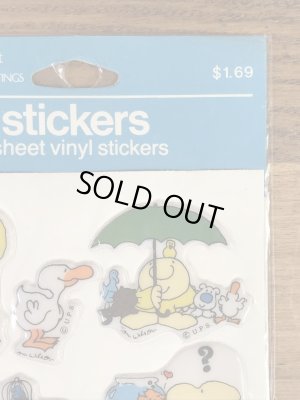 American Greetings社製のZiggyの80'sヴィンテージパフステッカー