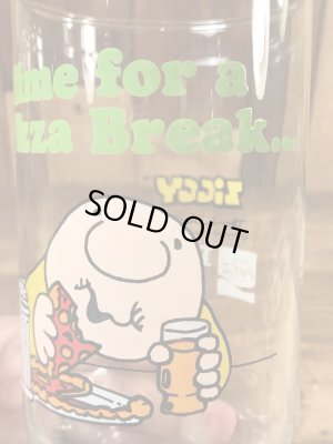 Pizza Innから配布されたZiggyの70'sヴィンテージグラス