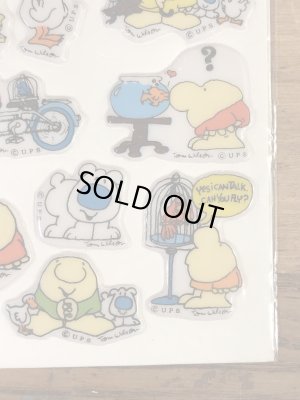 American Greetings社製のZiggyの80'sヴィンテージパフステッカー