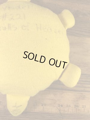 フラワー柄の亀の70’sヴィンテージプラッシュドール