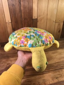 他の写真3: Flower Turtle Cushion Plush Doll　フラワータートル　ビンテージ　クッションドール　花柄　70年代