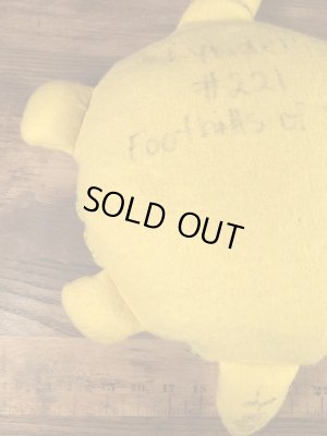 花柄のカメの70年代ビンテージクッションドール