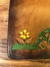 花と亀のヒッピー調の70年代ビンテージ革財布