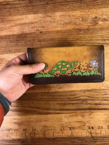 他の写真3: Flower & Turtle Hippie Leather Wallet　フラワー＆タートル　ビンテージ　レザーウォレット　ヒッピー　70年代