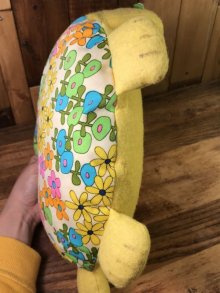 他の写真1: Flower Turtle Cushion Plush Doll　フラワータートル　ビンテージ　クッションドール　花柄　70年代