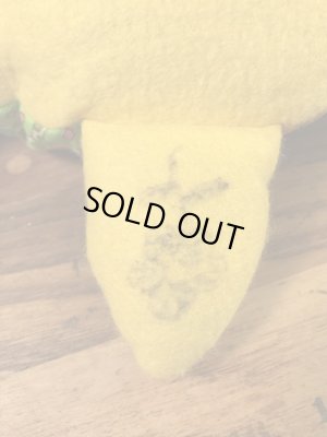 フラワー柄の亀の70’sヴィンテージプラッシュドール