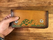 他の写真3: Flower & Turtle Hippie Leather Wallet　フラワー＆タートル　ビンテージ　レザーウォレット　ヒッピー　70年代