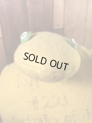 フラワー柄の亀の70’sヴィンテージプラッシュドール