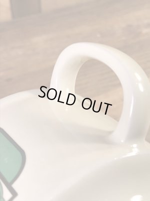 ベジタブルの柄のセラミック製の70’sヴィンテージスーパーマグ