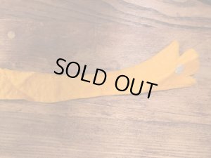 花柄の服のモンスターの70’sヴィンテージハンドパペットドール