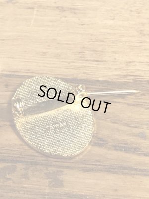 アメリカイリノイ州オーロラのカメの70〜80年代ビンテージメタルバッジ