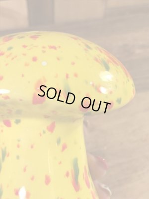 マーブル色のキノコの70’sヴィンテージペッパーシェイカー