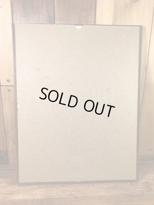 “Be Nice To Me...”のメッセージが書かれたヒッピーの70’sヴィンテージピクチャーアート