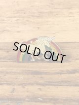 Rainbow Unicorn Enamel Metal Pins　ユニコーン　ビンテージ　ピンバッジ　エナメル　ピンズ　70〜80年代