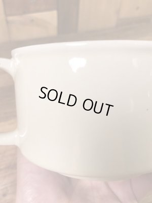 ベジタブルの柄のセラミック製の70’sヴィンテージスーパーマグ