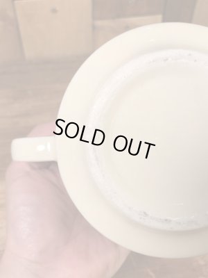 ベジタブルの柄のセラミック製の70’sヴィンテージスーパーマグ