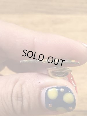 レインボーとユニコーンの70〜80年代ビンテージエナメルピンバッジ