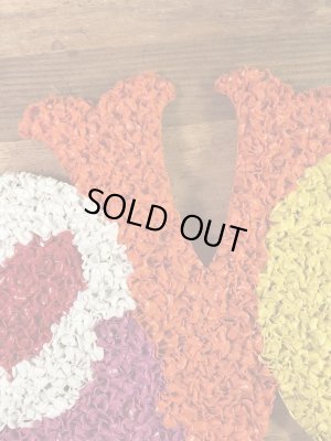 Loveのポップコーンアートの70'sヴィンテージウォールデコレーション