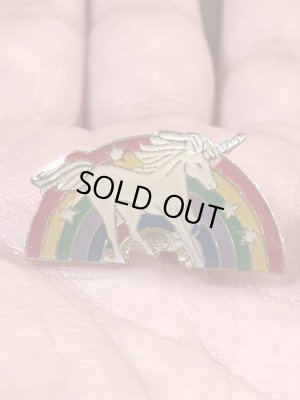 レインボーとユニコーンの70〜80’sヴィンテージエナメルピンズ
