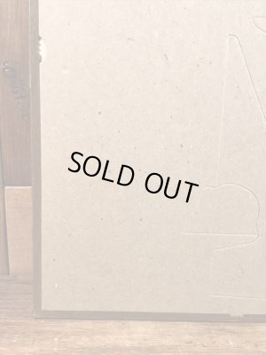 “Be Nice To Me...”のメッセージが書かれたヒッピーの70’sヴィンテージピクチャーアート