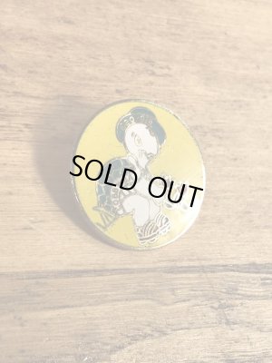 ワールドベースボールアソシエーションのカメの70〜80年代ビンテージメタルバッジ