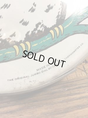 The Original Jumbo Dial社製のフクロウの70’sヴィンテージ湿度計