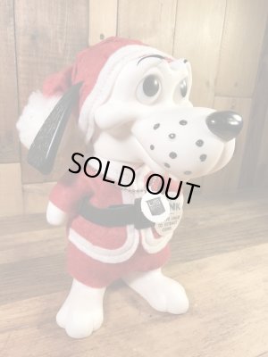 サンタクロースのロイデスドッグの60年代ビンテージ貯金箱フィギュア