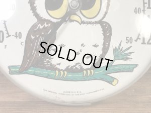 The Original Jumbo Dial社製のフクロウの70’sヴィンテージ湿度計