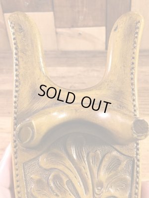 acmeのレザー調の70年代ビンテージブーツジャック