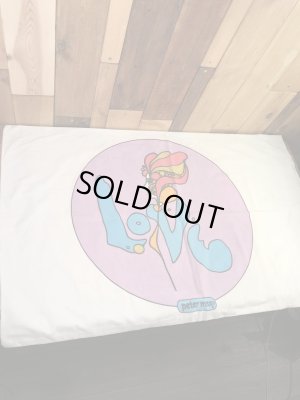 ピーターマックスのラブの70年代ビンテージ枕カバー