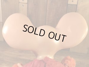 チアガールのフロリダマウスの70年代ビンテージ貯金箱