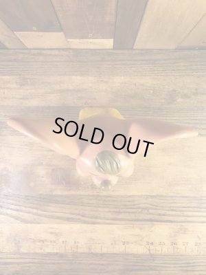 チアリーダーのフロリダマウスの70年代ビンテージ貯金箱